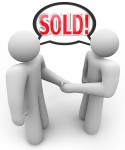 Sold Buyer Seller Salesperson Customer Handshake